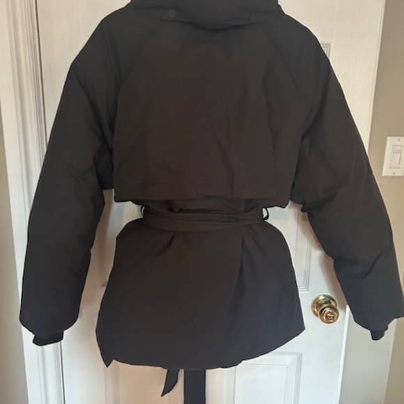 MPG Woman's Black 650 Fill Down  Winter Relaxed Fit Minimalist Jacket Size XL - Picture 2 of 7